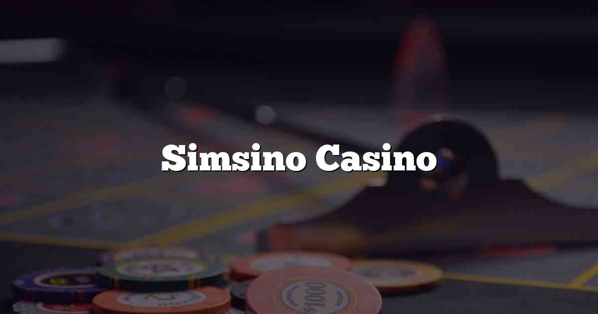 Simsino Casino